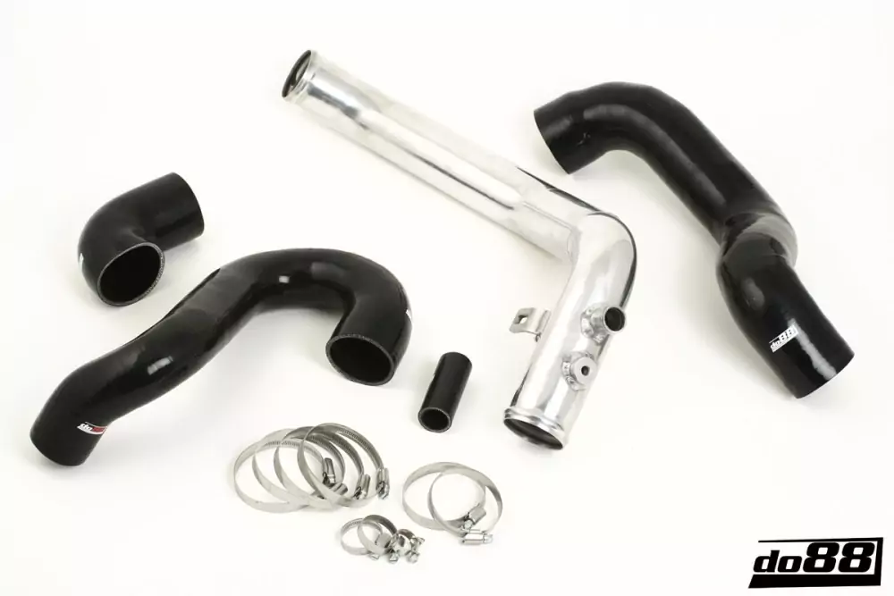 SAAB 9-5 98-01 Pressure pipe with Black/Red/Blue hoses