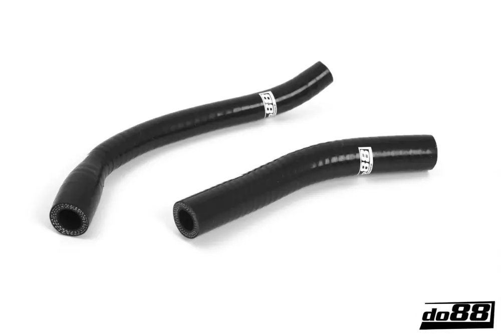 SAAB 900 Turbo 1986-1993 Throttle body preheating hoses Black/Red/Blue