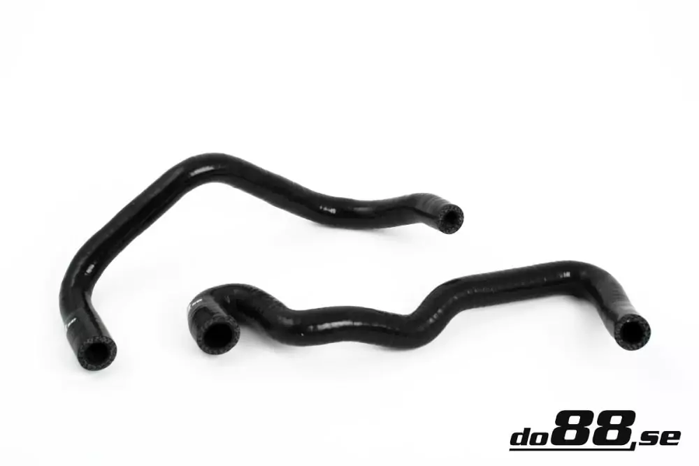 SAAB 9-5 98-03 & 9-3 T7 99-03 Crankcase vent hoses Black/Red/Blue